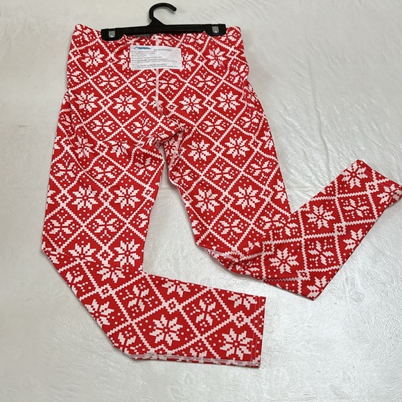PolarMax (3) BASELAYER SET - Red Snowflake print - Picture 9 of 11